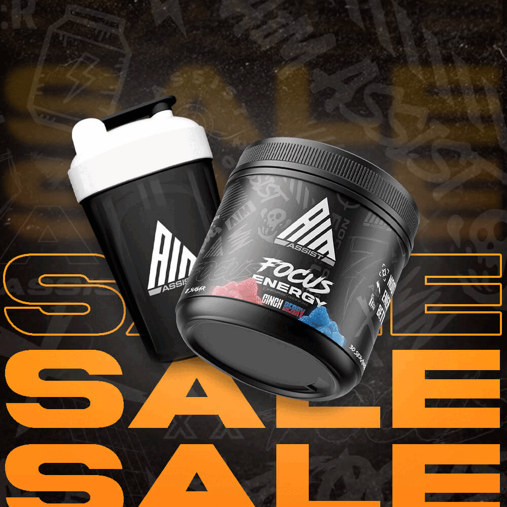 Aim Assist Focus Energy & Free Shaker